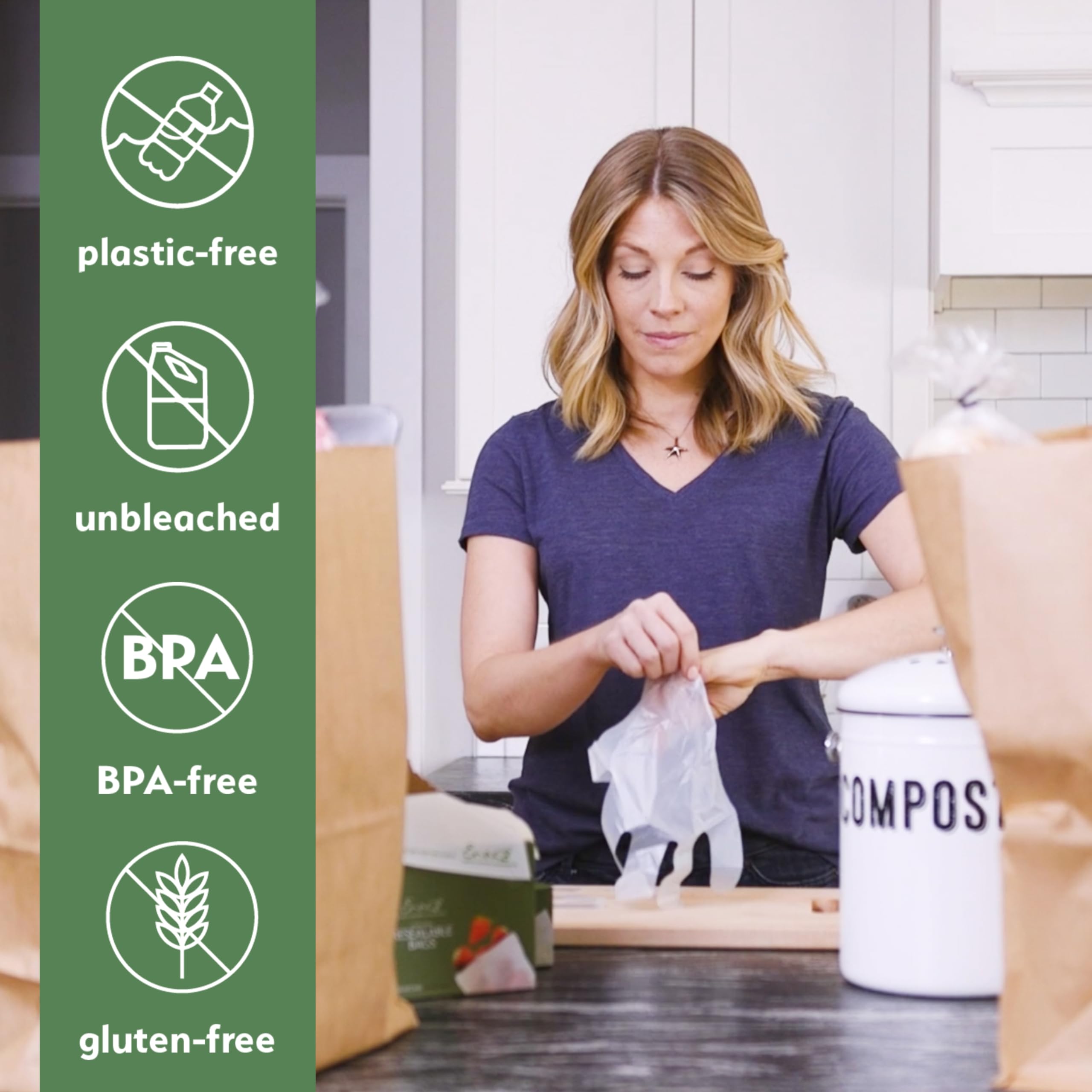 Marinating and food prep with compostable gloves