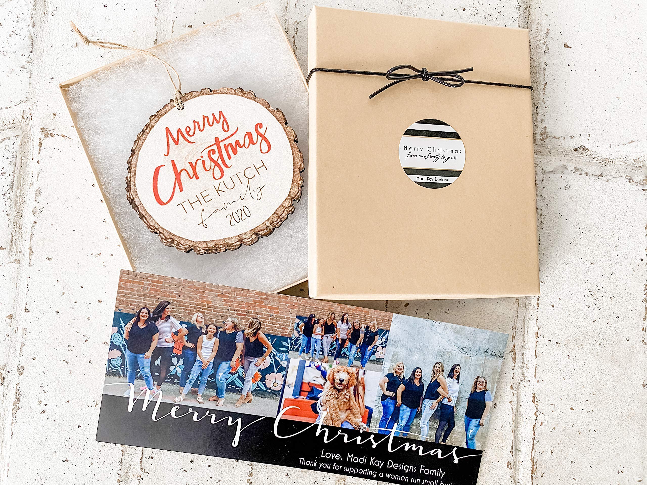 First Christmas married keepsake inspired ornament