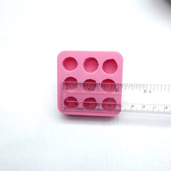 Marshmallow silicone mold 9 cavities NC040 Natucraft