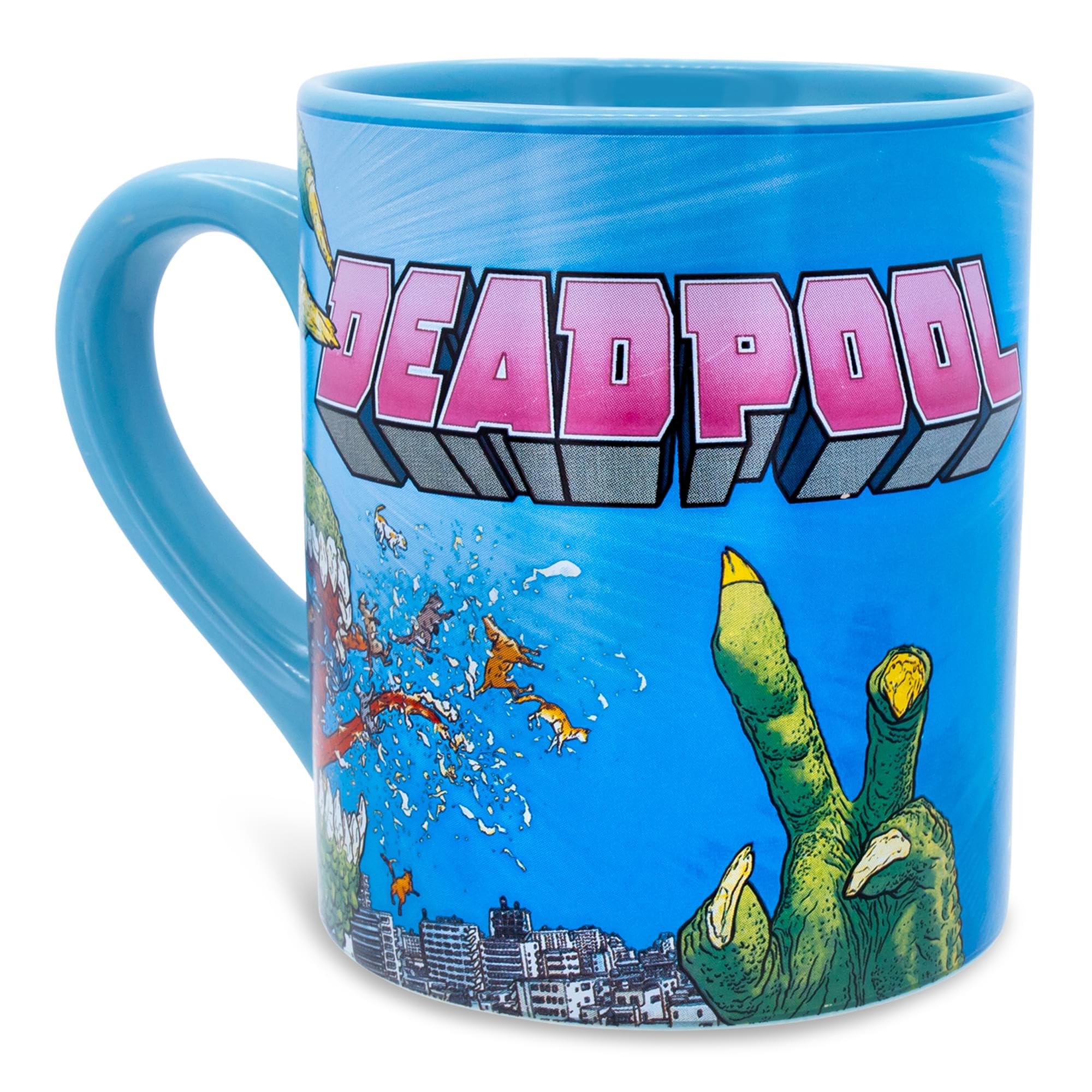 Official Marvel licensed Deadpool mug display image