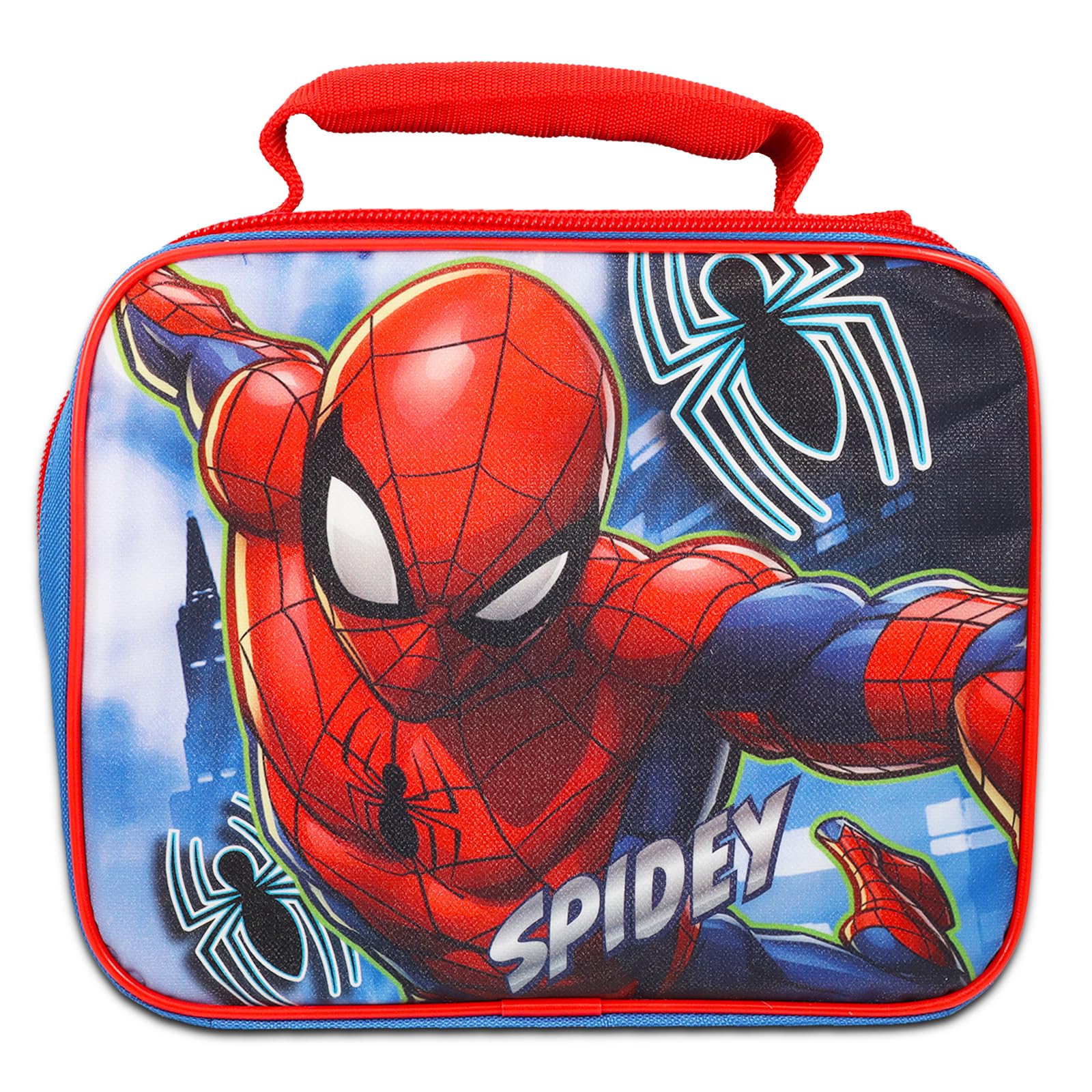 Spiderman lunch bag insulated for temperature control