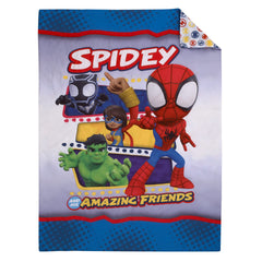 Toddler bed set comforter closeup image