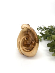 Mary Joseph Baby Jesus nativity figures 4x2.25x2.25 inch