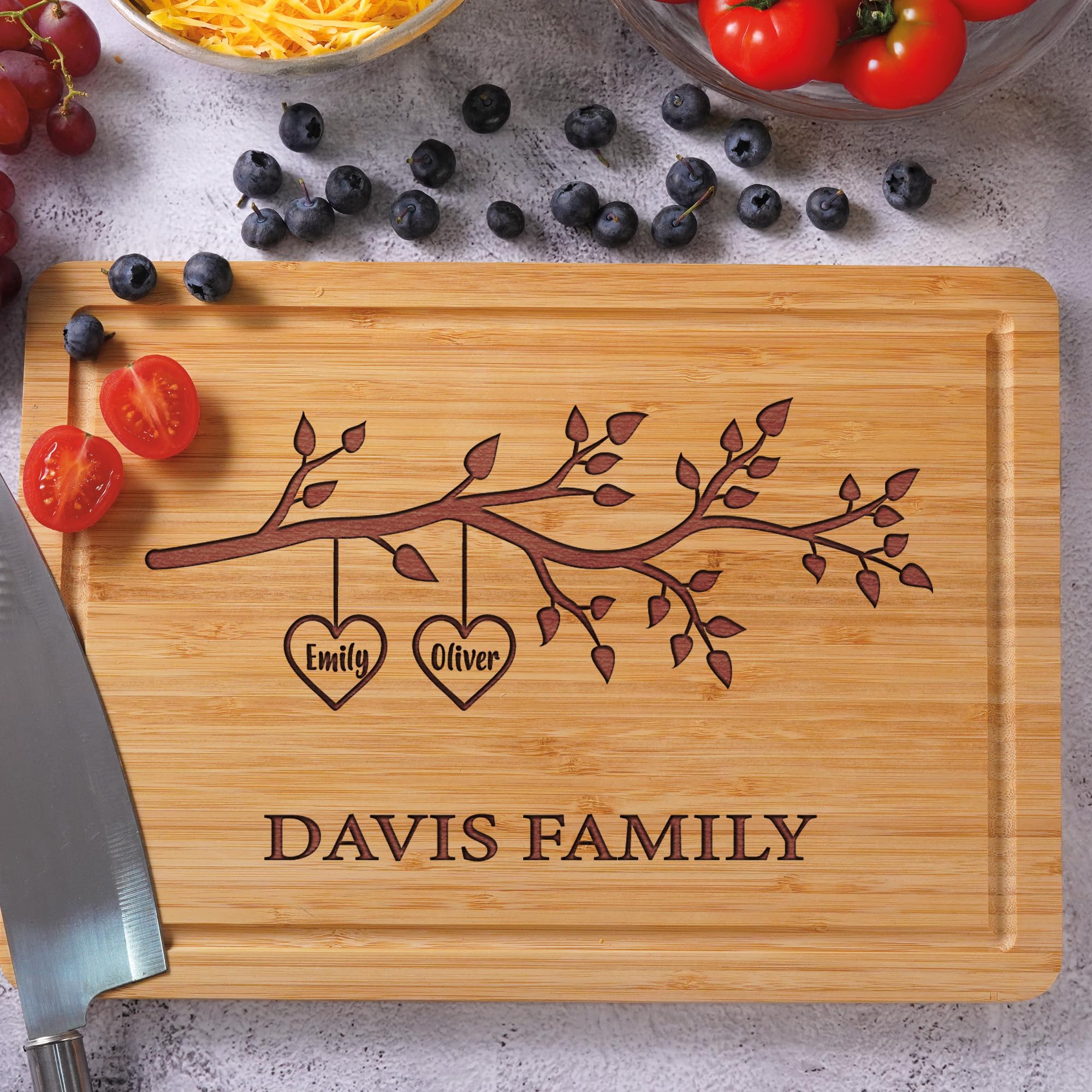 Grandma cutting board gift Masat Customized