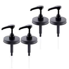 Mason Jar Syrup Dispenser Pump Lids for wide mouth jars four packs