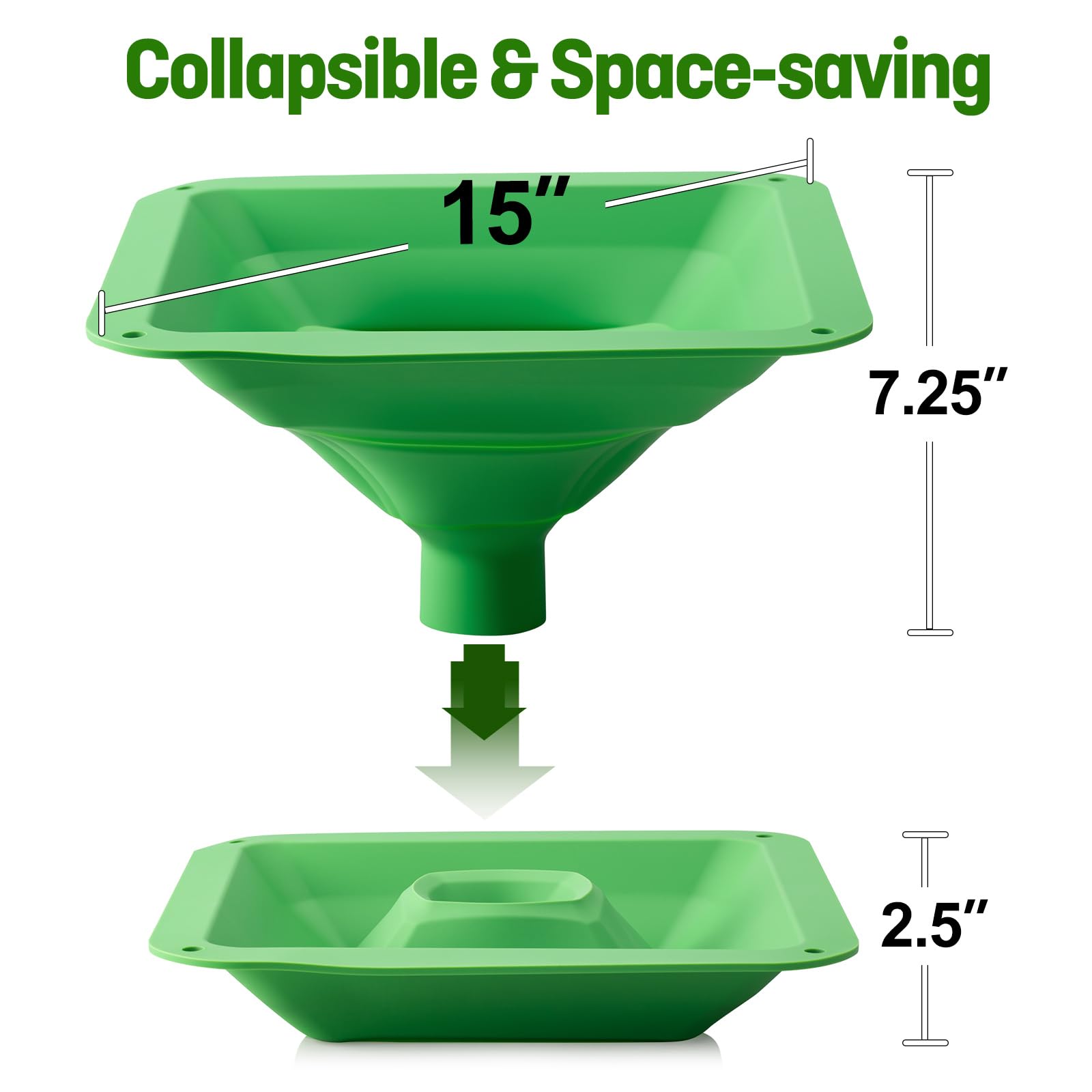 Dishwasher safe harvest right freeze dryer funnel