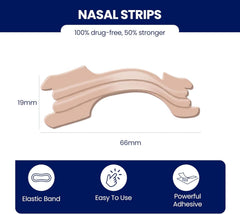 MASSNER snoring support nose strips night use image