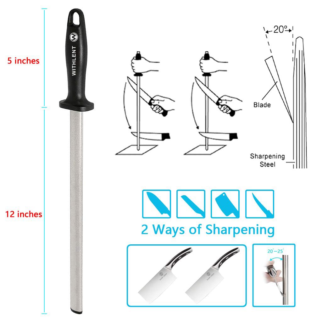 Master Chef knife sharpener kitchen knife honing steel