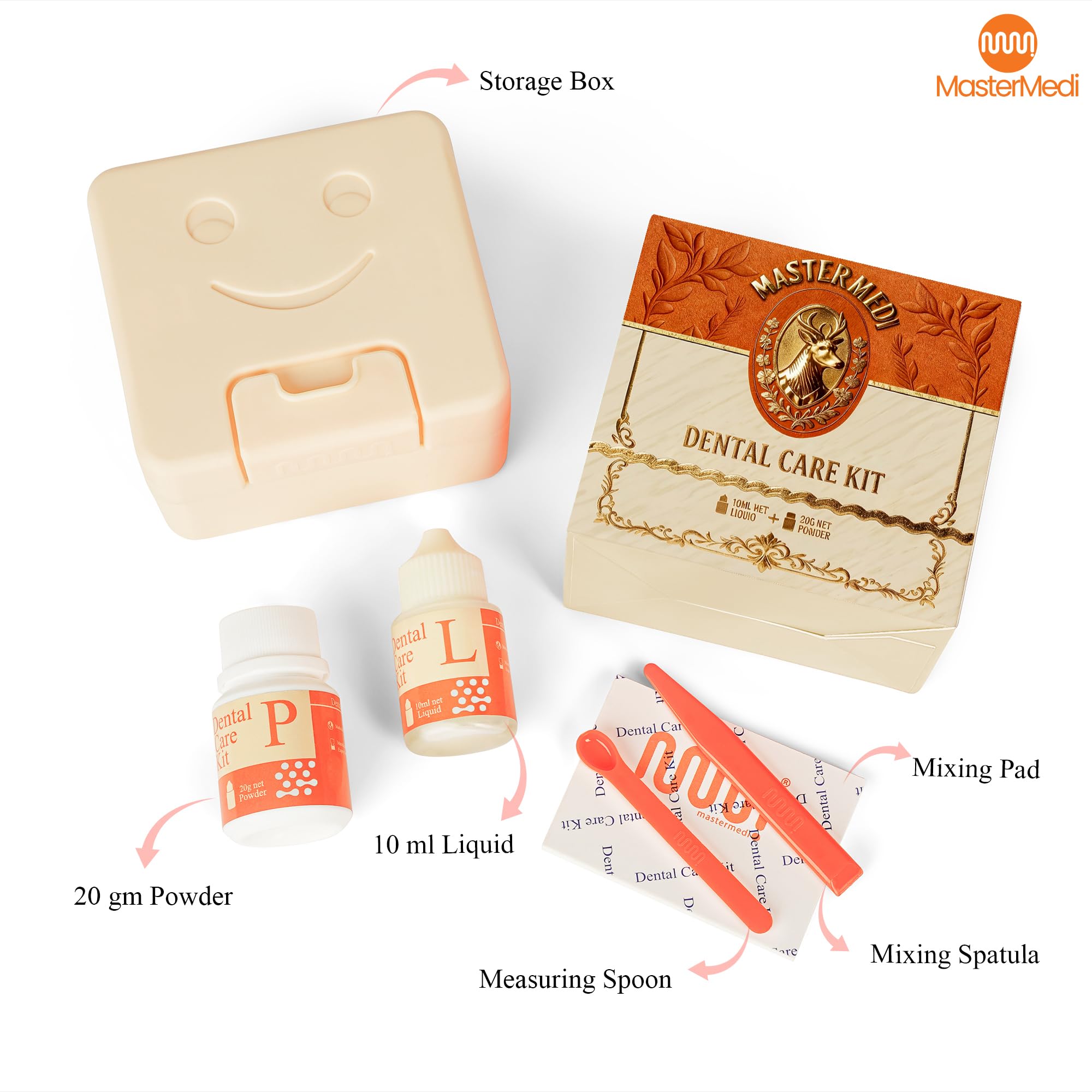 MasterMedi Dental Care Kit branding on packaging