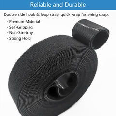 Matenf nylon hook loop strap for cables