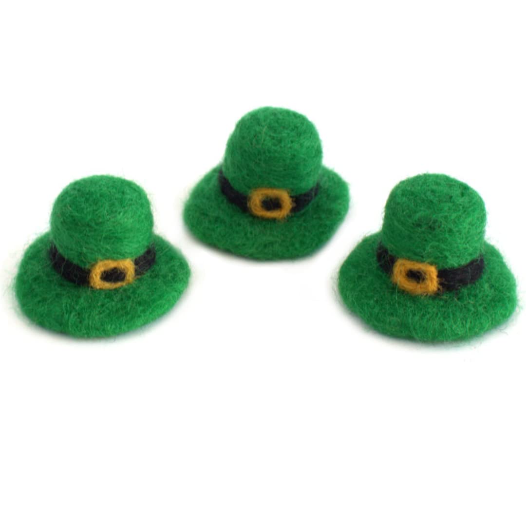 Matthew + Mae Leprechaun Hat Felt Shapes 1.75 inch size