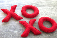 approx 3 inches tall by 3 inches wide hand felted wool letters