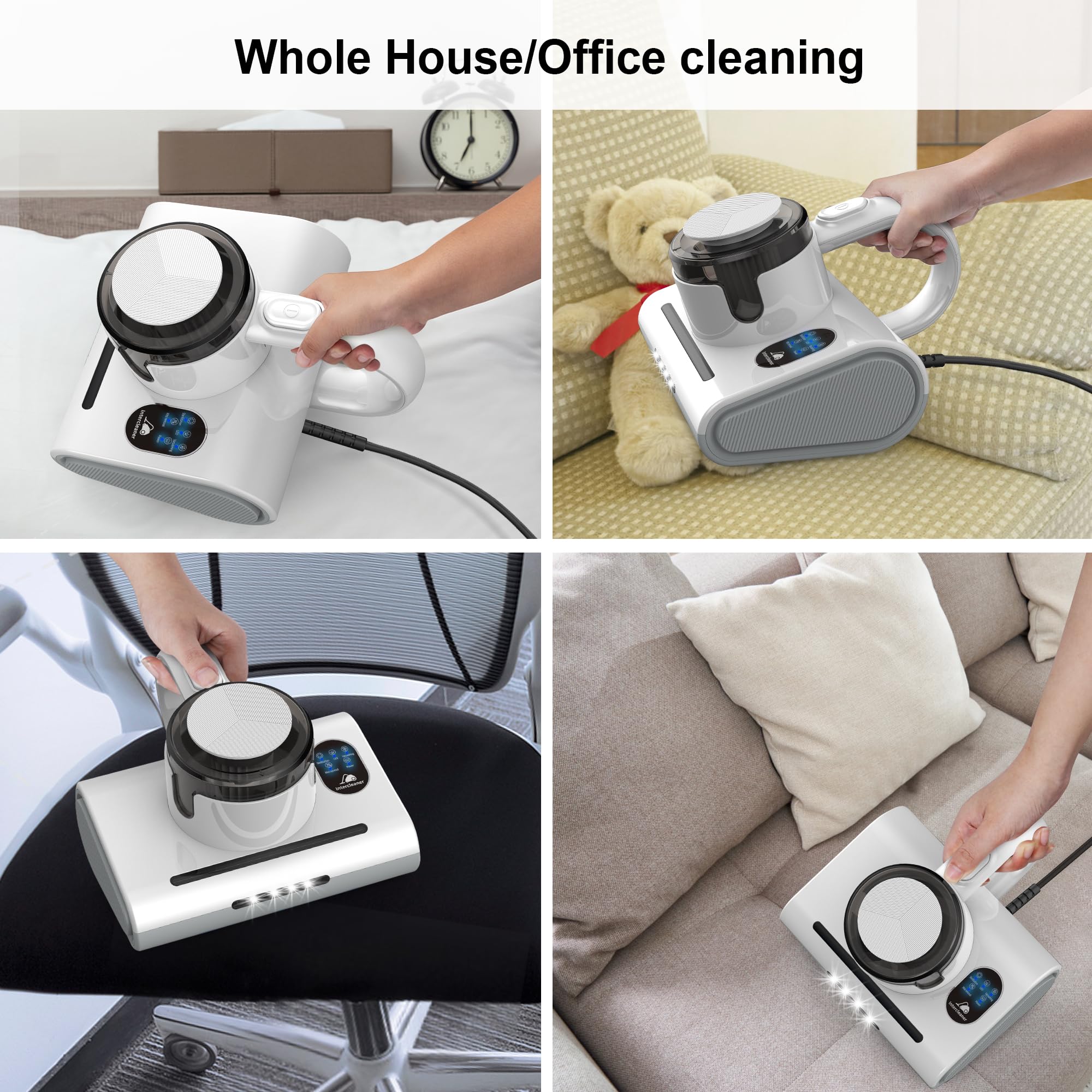 Allergen removal capability Mattress Vacuum Cleaner