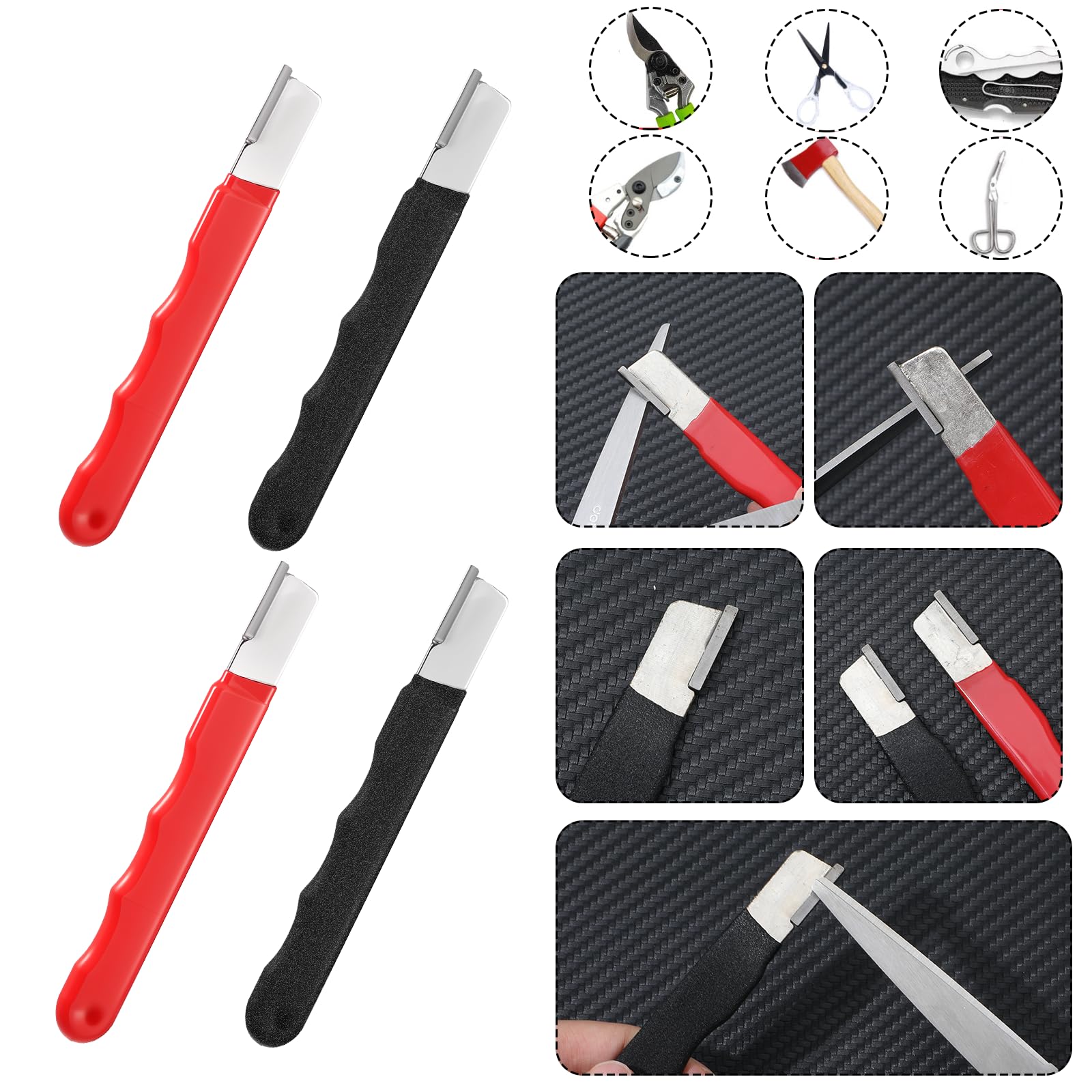 Mini Scissor Sharpener by Matwsec for garden shears and knives