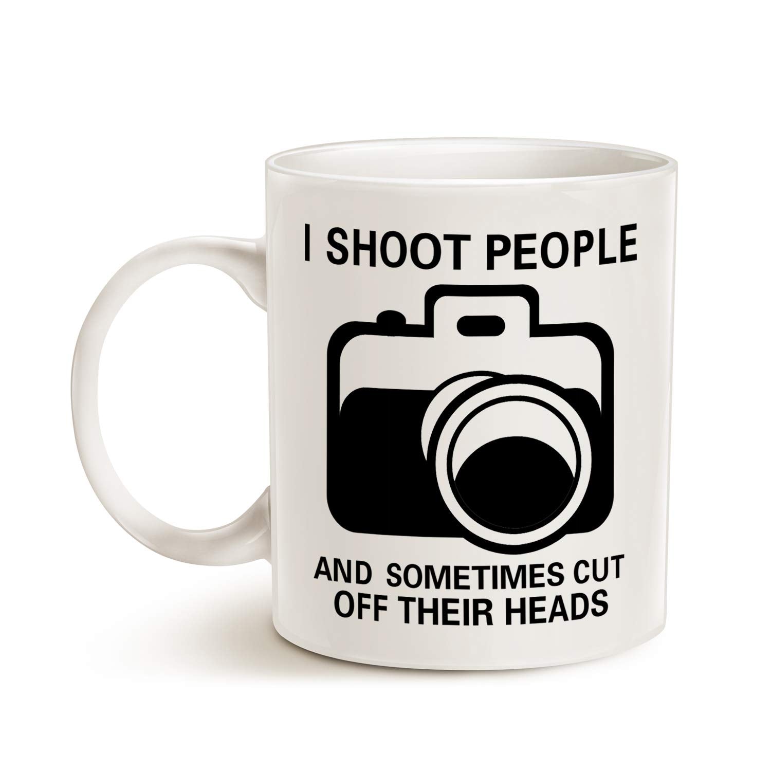 MAUAG Photographer coffee mug 11 Oz printed on both sides white ceramic