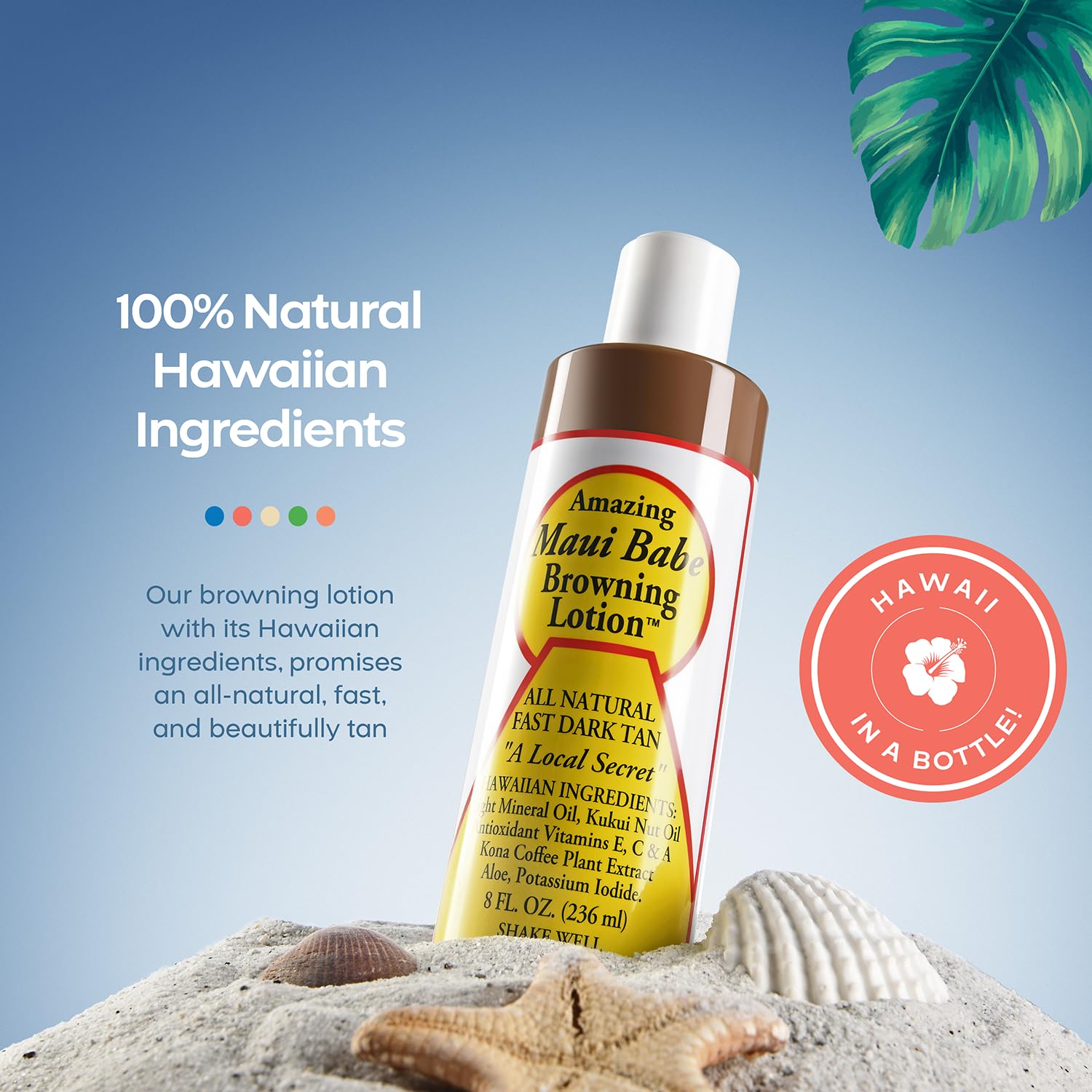 Maui Babe After Browning Lotion two bottles 8 oz each