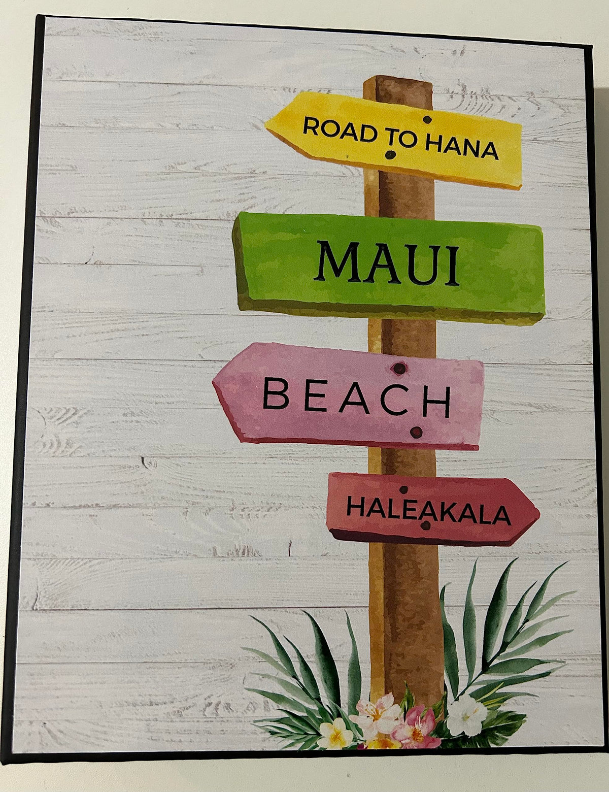 Maui Vacation Photo Book with 4x6 photo sleeves
