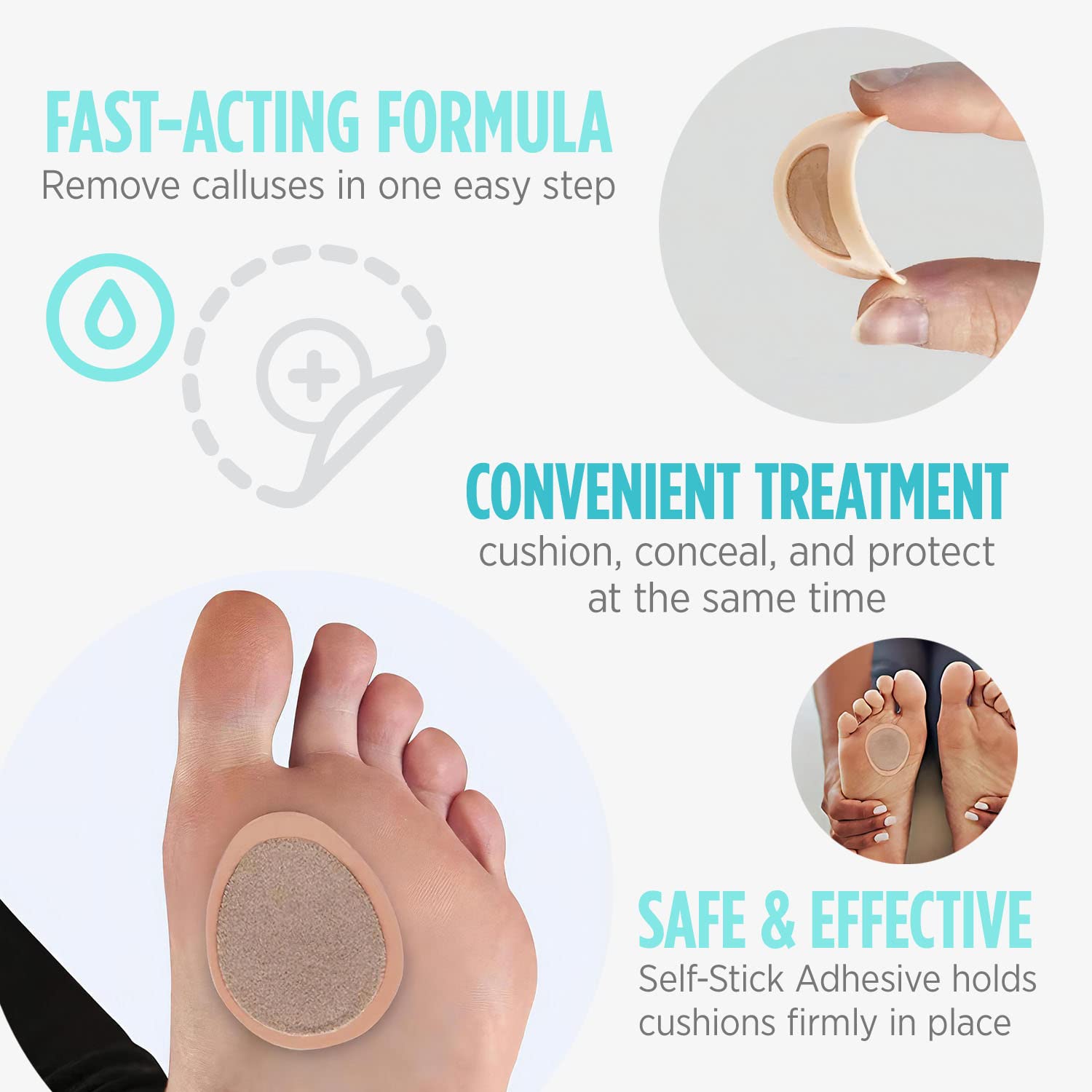 Max-strength salicylic acid medicated patches