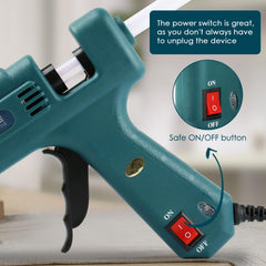 MAXDONE craft glue gun ergonomic design