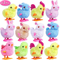 Max Fun Easter Wind Up Toy rabbit design 12Pcs