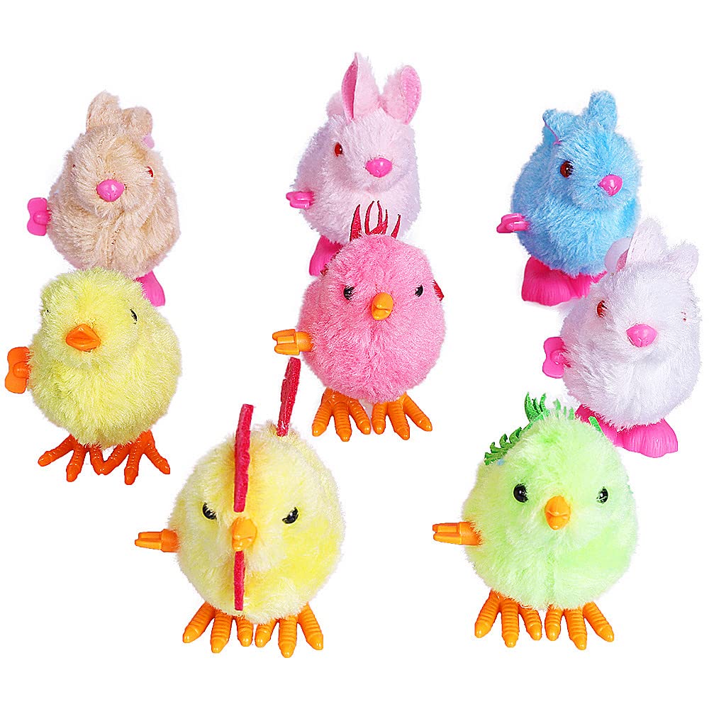 Max Fun 12Pcs Easter Wind Up Toys packaging image
