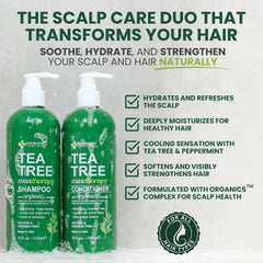 MaxTherapy Tea Tree Conditioner bottle