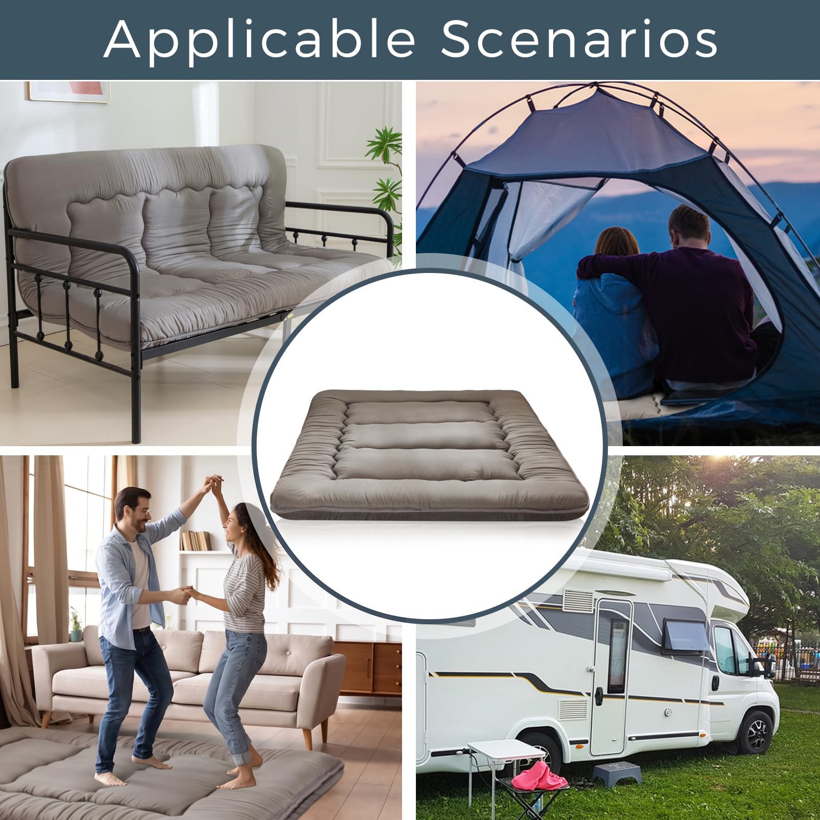 MAXYOYO multi use futon mattress for bedroom living room