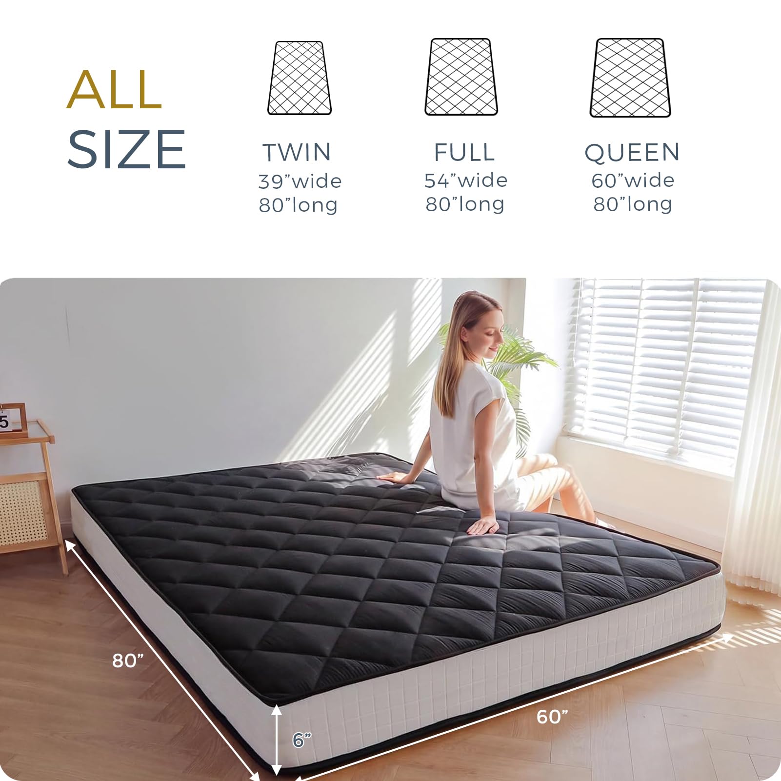 Dustproof cover for MAXYOYO futon mattress