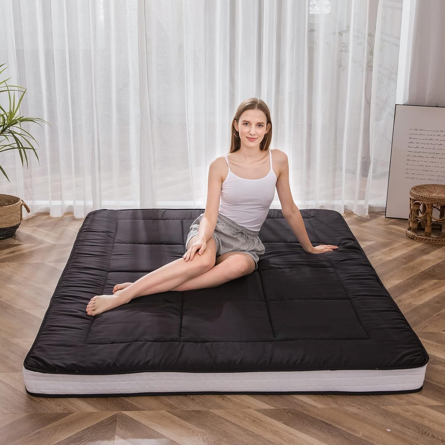 MAXYOYO Futon Mattress edge reinforced design