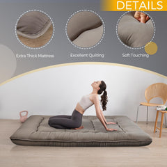MAXYOYO thick base support foam futon mattress