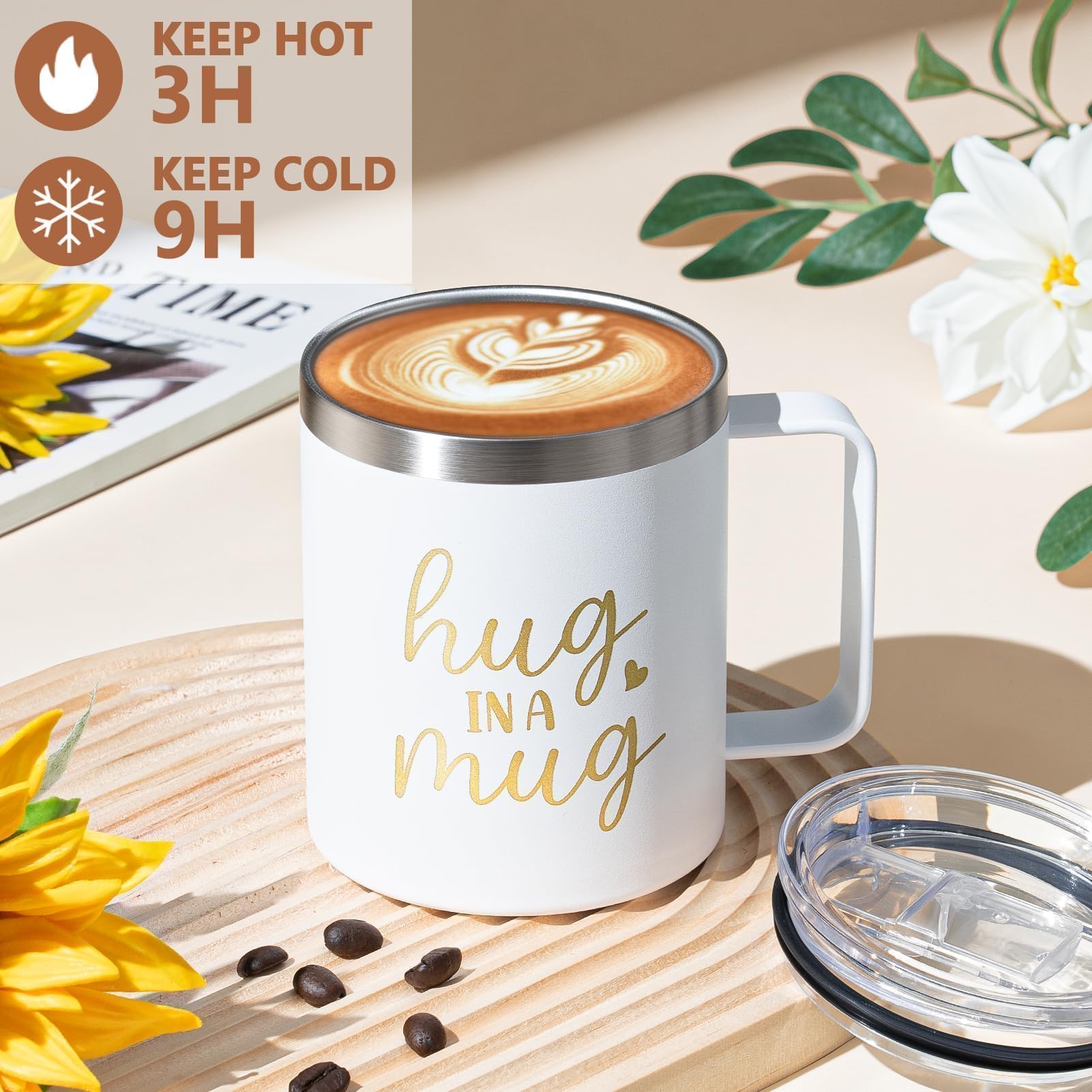 MAYICIVO vanilla coconut candle