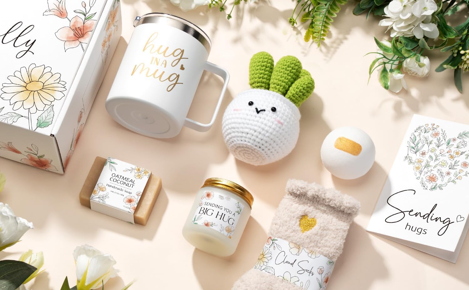 Gift card and gift box with wrap option