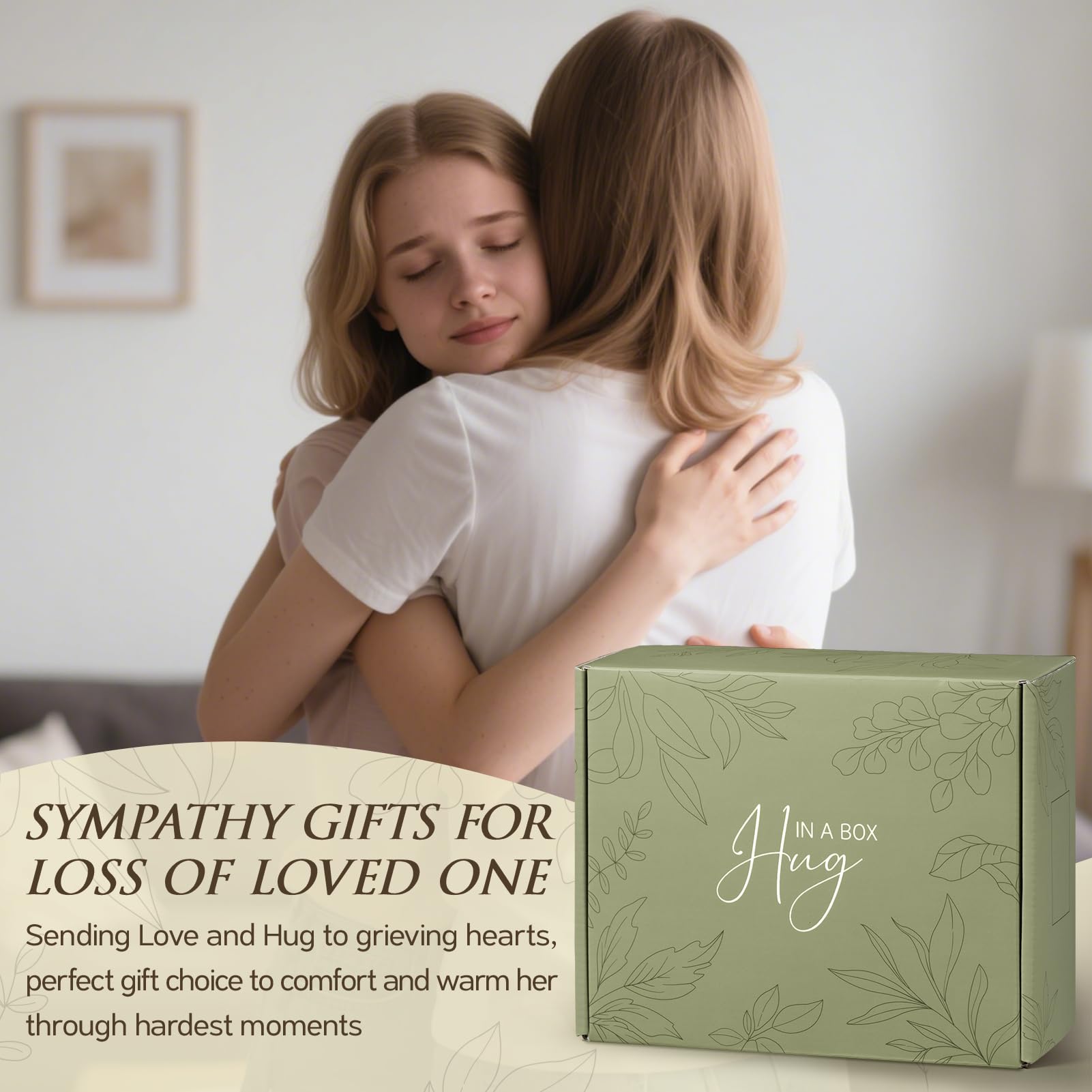 3.5oz vanilla coconut scented candle in care package