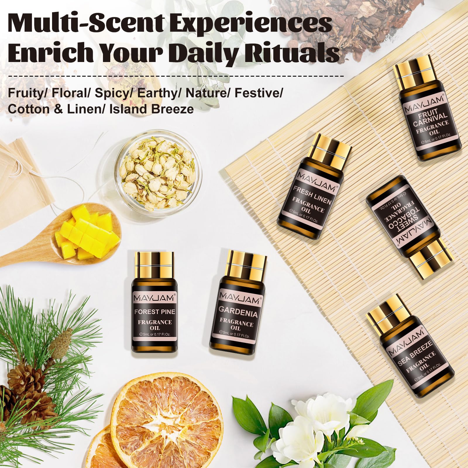MAYJAM Clean Cotton fragrance oil 20x5ml