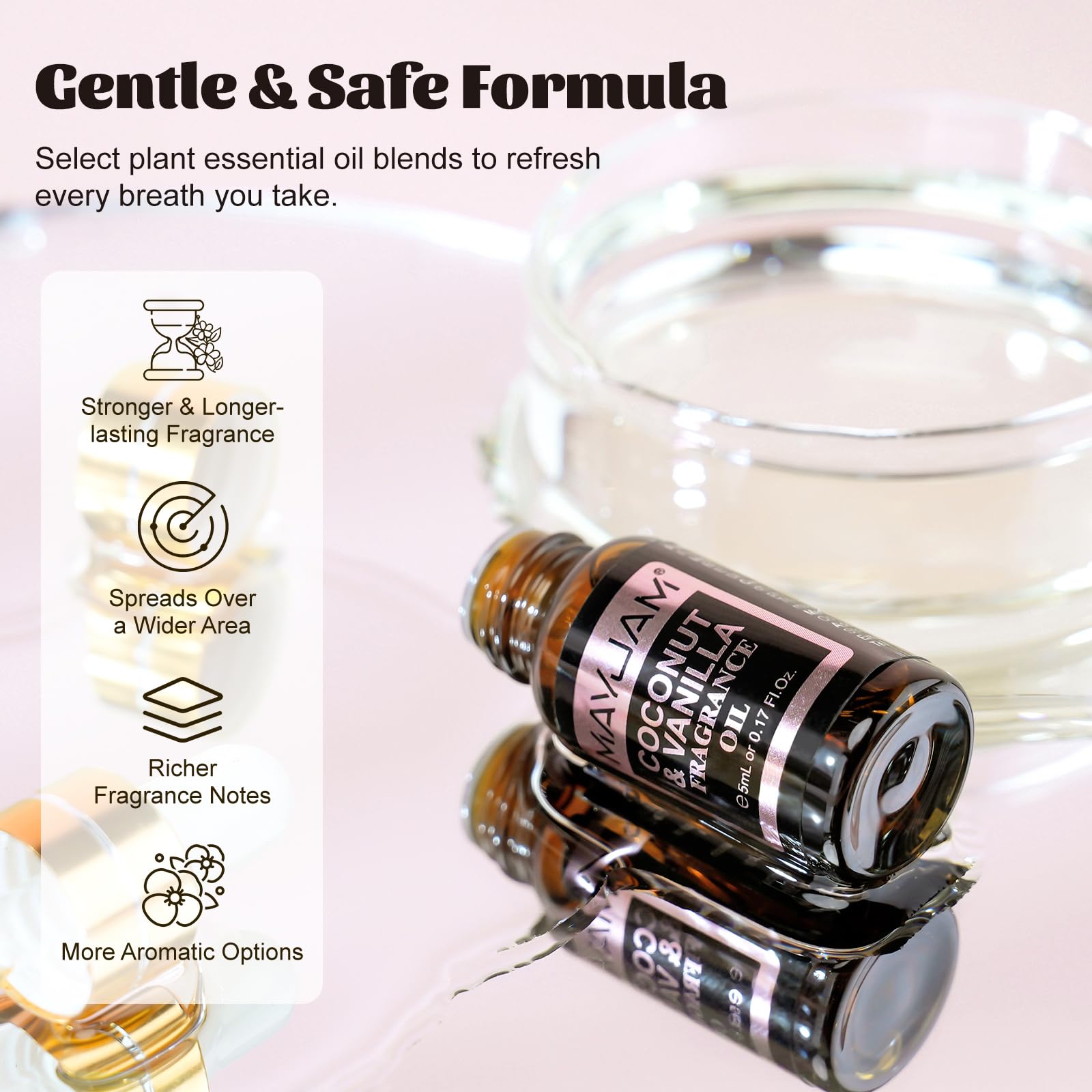 MAYJAM Coconut Vanilla fragrance oil 20x5ml