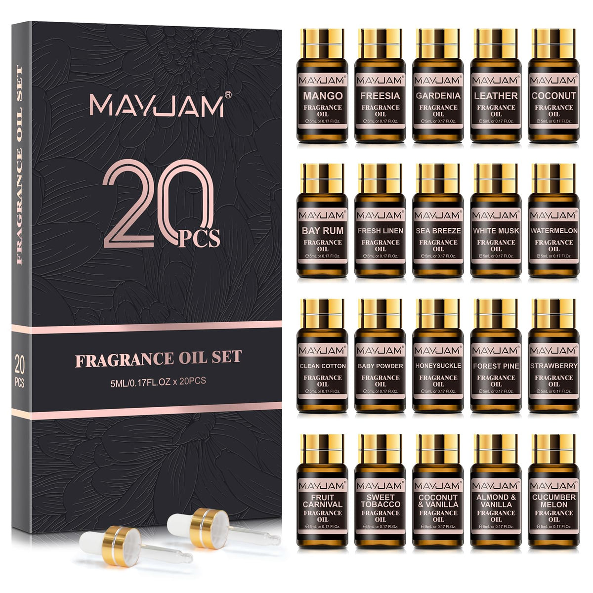 MAYJAM Fresh Linen fragrance oil 20x5ml