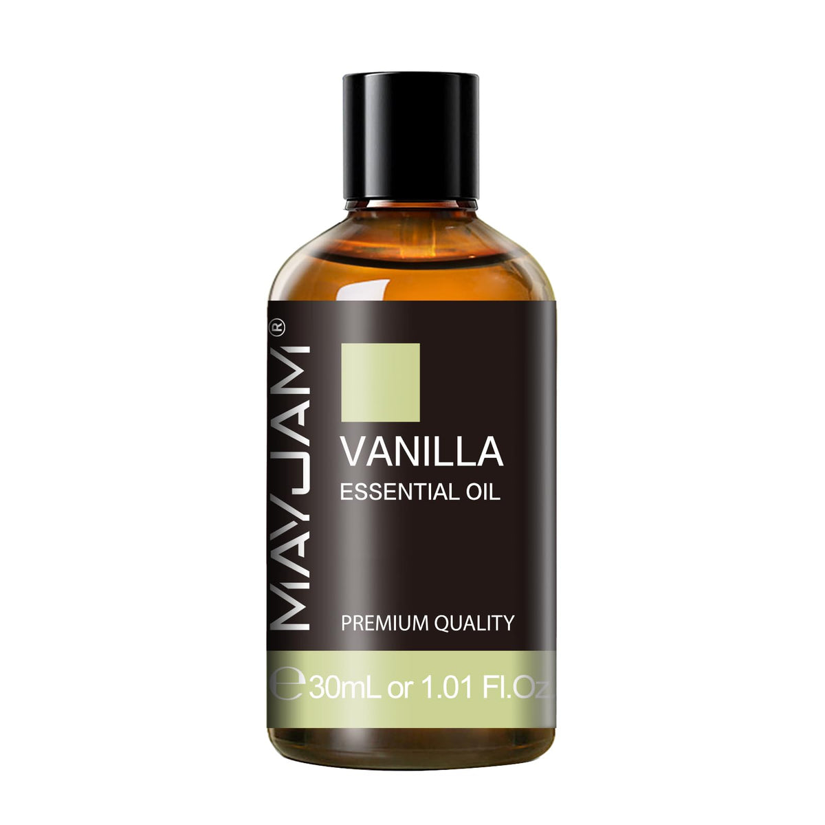 MAYJAM vanilla essential oil 30 ml amber bottle