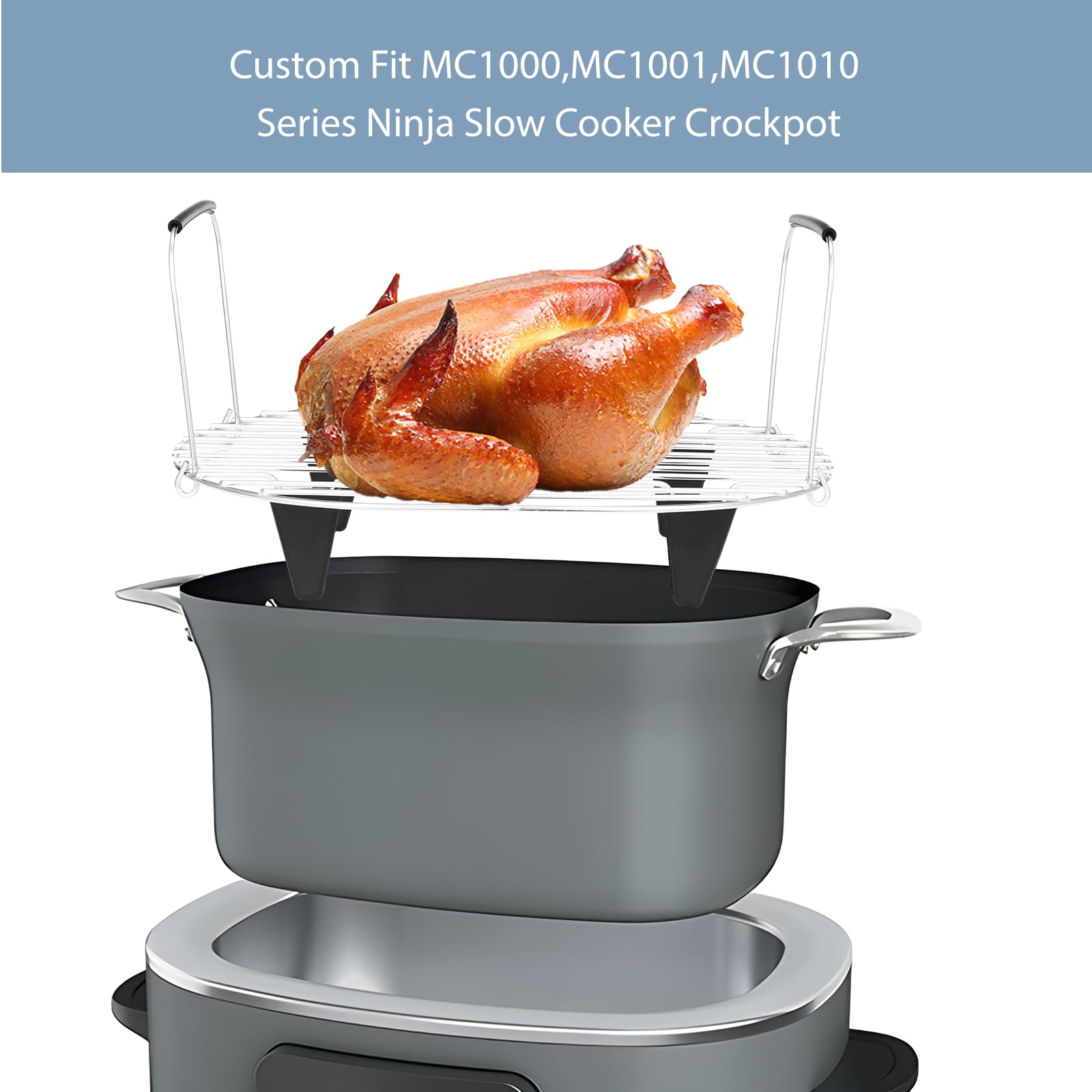 MC1000 compatible roast and steamer rack