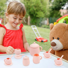 MCGMITT silicone tea party set four spoons