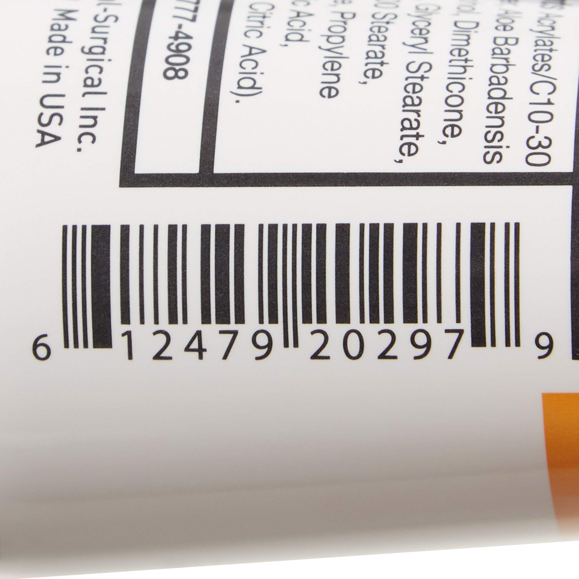 McKesson antifungal cream label close up 4 oz tube