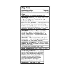 McKesson Antifungal Cream product label 2 percent miconazole nitrate