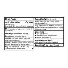 Individually wrapped antiseptic wipes by McKesson