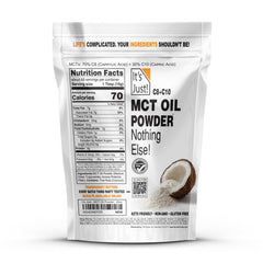 MCT Oil Powder with Prebiotic Fiber coconut sourced