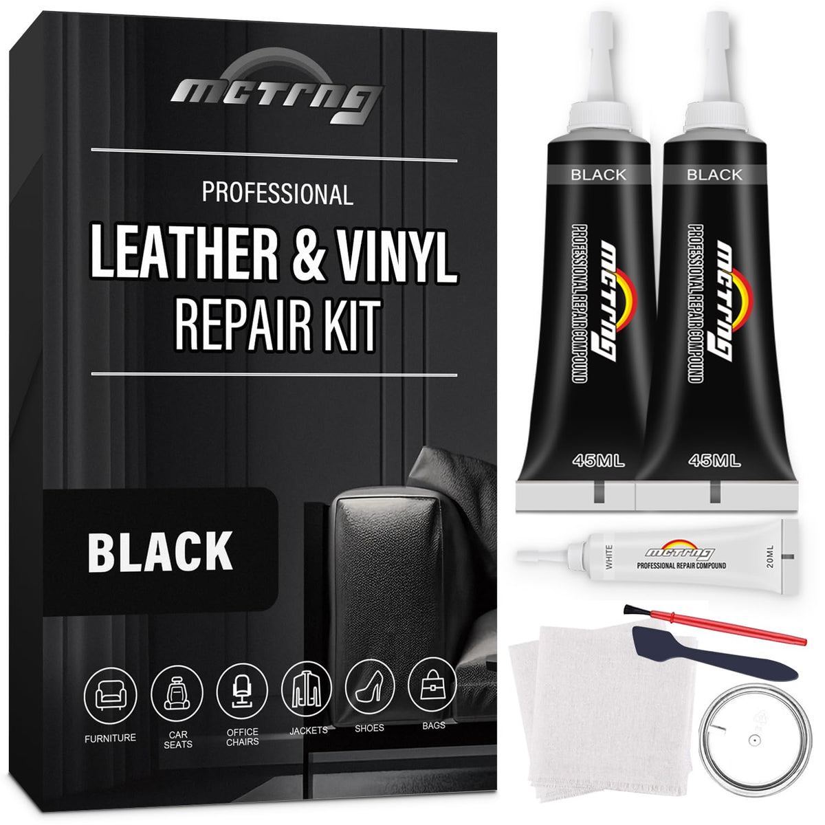 MCTRHG leather vinyl repair kit for car seat