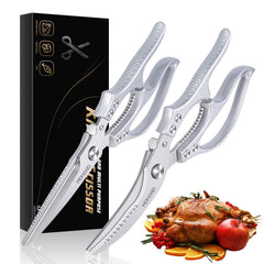 MDHAND kitchen shears set heavy duty poultry scissors