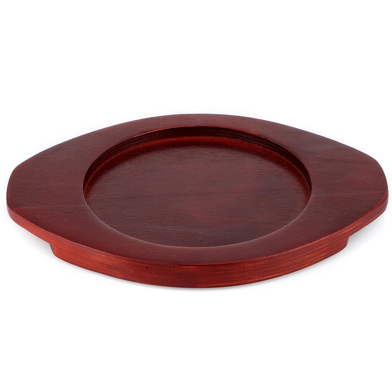 MDLUU wooden trivet tray with 5.5 inch inner diameter