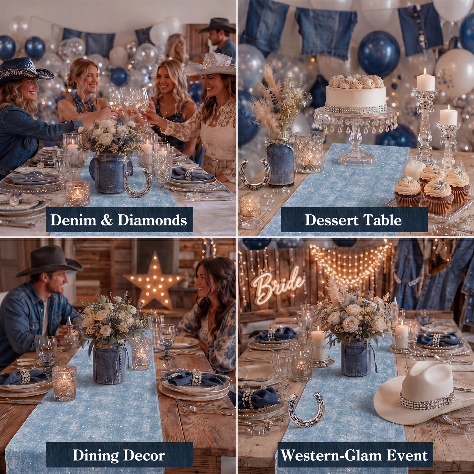 Packaging includes 1 x table runner for quick setup