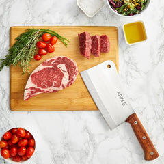 Juvale meat cleaver hanging hole for storage