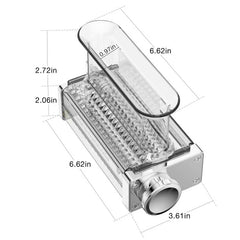 Three-level adjustable tenderizer for stand mixers
