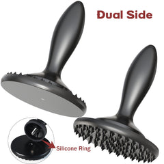 Meat Tenderizer Tool dual sided close up with mallet